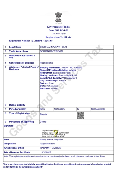 GST Certification